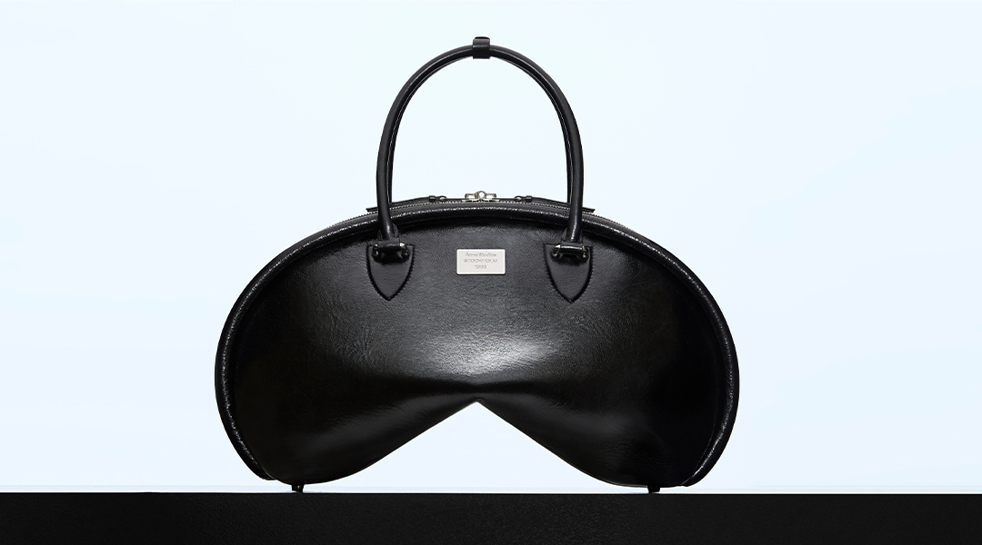 black Acne Studios handbag