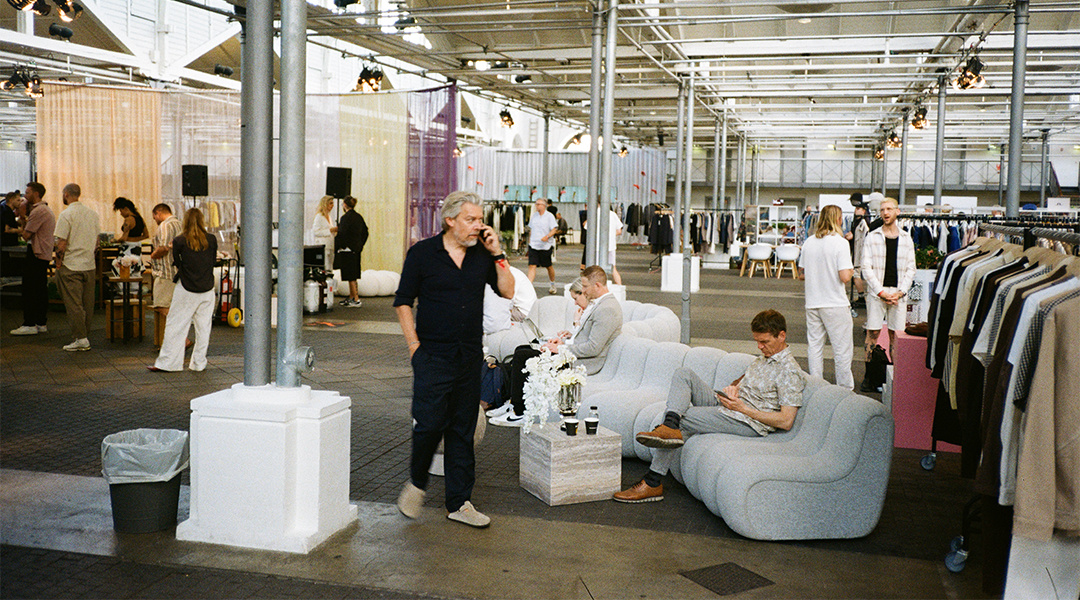 people doing business at Mandatory Copenhagen trade event